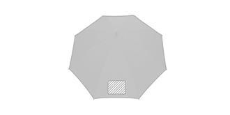 Parapluie à 8 panneaux en PET recyclé/métal Orgi - Marquage Recto