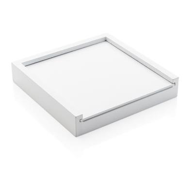 OBG.PUB - Jeu de Morpion en MDF avec boite de luxe Berligno Blanc Jeu de Morpion en MDF avec boite de luxe Berligno Blanc