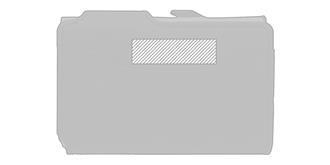 Porte-cartes anti RFID en aluminium/PU Floart - Impression arrière en haut