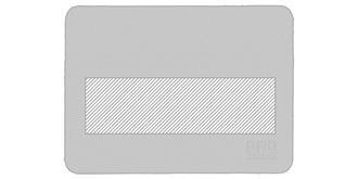 Porte-cartes en liège naturel avec protection Clia - Impression arrière en bas