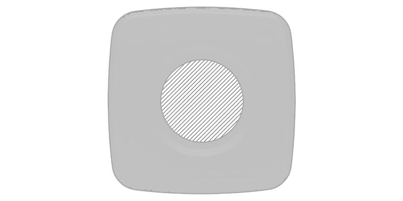 OBG.PUB - Haut-parleur lumineuse 3W en tissu/ABS Bolls - Impression Haut Haut-parleur lumineuse 3W en tissu/ABS Bolls - Impression Haut