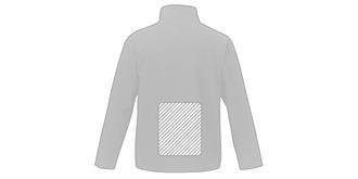 Veste softshell homme ou femme Parka - Marquage Verso