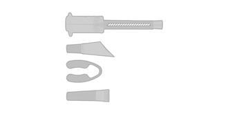 Set 4pcs en ABS multifonction luxueux Vormon - Impression avant en haut