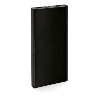 Power-bank avec verre trempé personnalisable Garsy Noir