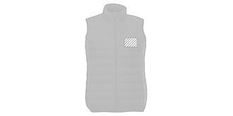 Bodywarmer matelassé homme ou femme Douillette - Marquage poitrine gauche