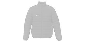 Doudoune matelassé homme ou femme Comfy - Marquage poitrine droite