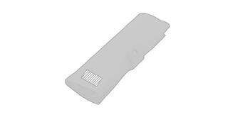 Set de couverts de voyage en bambou Asso - Marquage Recto