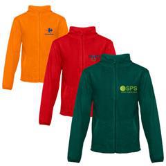 OBG PUB - Veste polaire homme femme fermeture zippée Polata