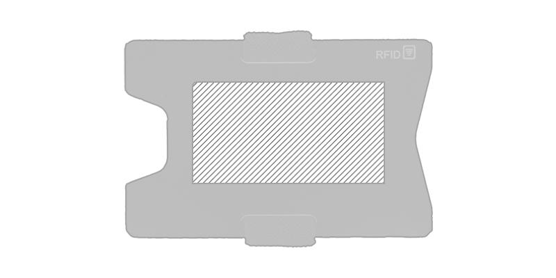 OBG.PUB - Portefeuille minimaliste anti RFID Ceramba - Marquage Recto Portefeuille minimaliste anti RFID Ceramba - Marquage Recto