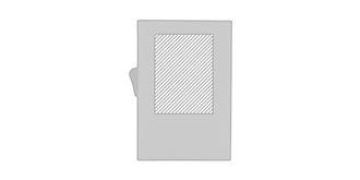 Porte-cartes en aluminium anti RFID Jondarc - Impression arrière en haut