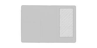 Etui passeport anti RFID en simili cuir Haston - Impression à l'intérieur