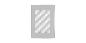 Etui passeport anti RFID en simili cuir Haston - Marquage Verso