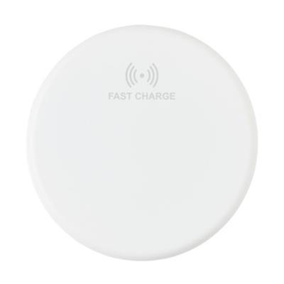 Chargeur téléphone rapide en ABS à induction Piran Blanc