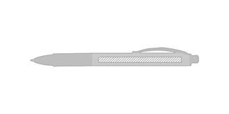 Stylo bille rétractable écologique en bambou Xurya - Impression sur clip