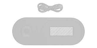 Vide de poche avec chargeur à induction Ecorye - Impression Droite