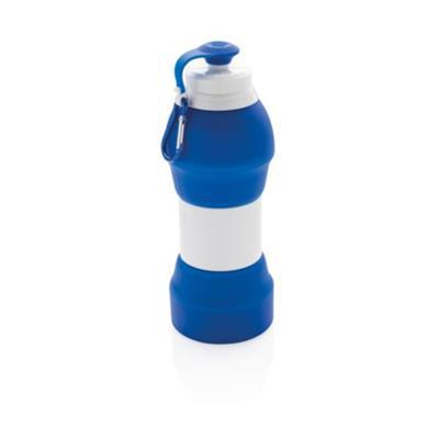 Bouteille de sport pliable en silicone Ripye Bleu