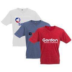 OBG PUB - T-shirt homme col en V manches courtes Victory