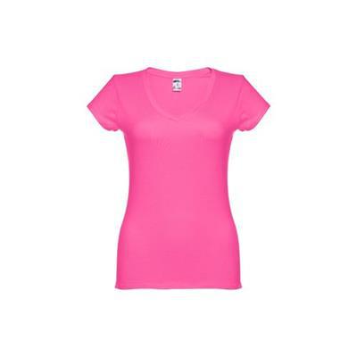 OBG.PUB - T-shirt femme col ouvert manches courtes Victoria Rose T-shirt femme col ouvert manches courtes Victoria Rose