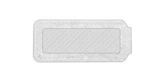 Clé USB en carton recyclé étui liège - Impression pochette recto