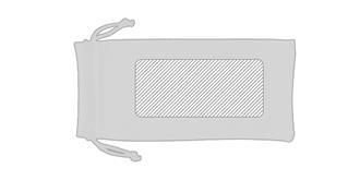 Pochette pour lunettes de soleil Pokita - Marquage Recto