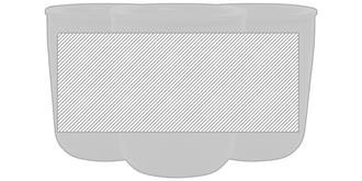 Mug antimicrobien à double paroi 250ml Vokan - Marquage autour