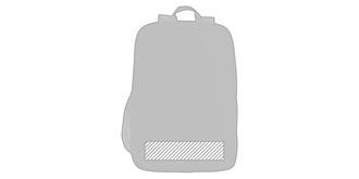 Sac à dos isotherme en polyester Tierco - Impression Bas