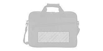 Sacoche 900D pour ordinateur 15'' Malt - Marquage Recto