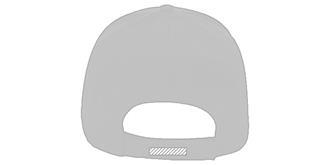 Casquette 5 panneaux en coton recyclé 190gr Oark - Impression sur sangle