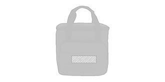 Sac de pique-nique isotherme en PET recyclé Narye - Marquage Recto