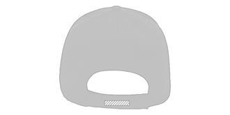 Casquette 5 panneaux en coton recyclé 280gr Tarkas - Marquage Verso