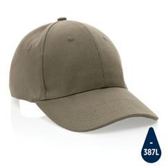 OBG PUB - Casquette 6 panneaux en coton recyclé 280gr Birna