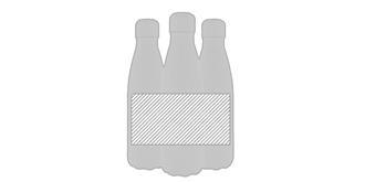 Bouteille isotherme en acier inoxydable Hortal - Marquage autour