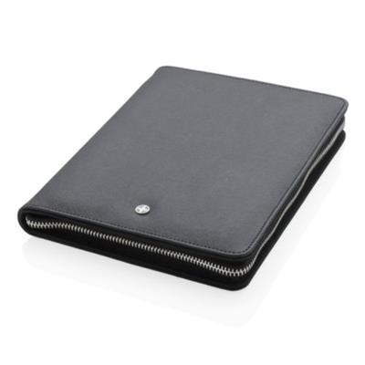 Conférencier A5 avec couverture en PU Xiaos Noir