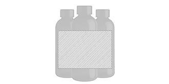 Bouteille d'eau étanche avec bouchon en métal Pola - Marquage autour