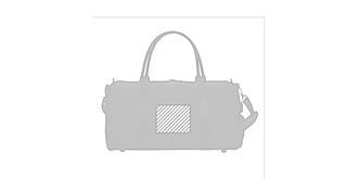 Sac de voyage en polyester avec chargeur téléphone - A l'avant