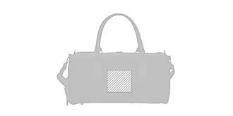 Sac de voyage en polyester avec chargeur téléphone - Marquage Verso