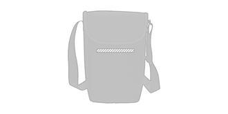 Sac isotherme robuste en polyester Coustoun - Impression avant en haut