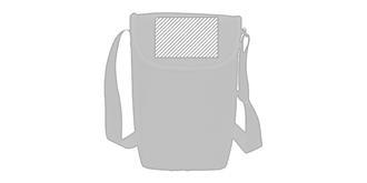 Sac isotherme robuste en polyester Coustoun - Impression Haut