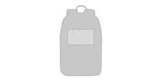 Sac à dos antivol design moderne verrouillable Jub - Impression avant en haut