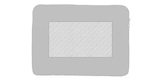 Housse pour ordinateur 15,6" en rPET Horvain - Marquage Verso
