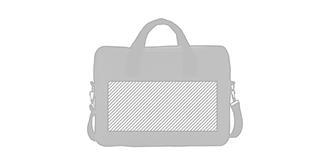 Sac pour ordinateur 15” en polyester Kairos - Marquage Verso