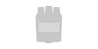 Bouteille isotherme en acier inoxydable Hounta - Marquage autour