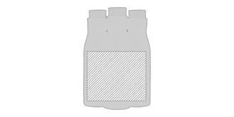 Bouteille isotherme et étanche à couvercle Clima - Marquage autour