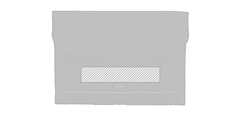 OBG.PUB - Pochette pour ordinateur en polyester Zumye - Impression Bas Pochette pour ordinateur en polyester Zumye - Impression Bas