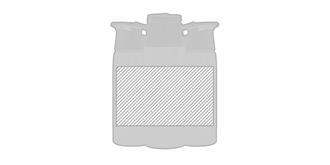 Bouteille de 700ml en tritan verrouillable Chorios - Marquage autour