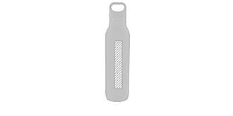 Bouteille isotherme étanche acier inoxydable Bango - Marquage Verso