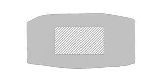 Sac de sport en polyester avec poche Kalior - Impression Haut