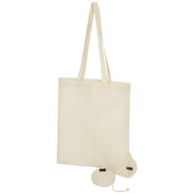 Sac shopping pliable en coton de 100 g/m² Pathna Naturel