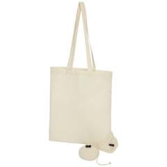 Sac shopping pliable en coton de 100 g/m² Pathna