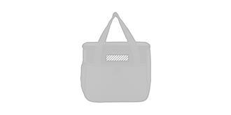 Sac isotherme Basic en polyester Costow - Impression avant en haut